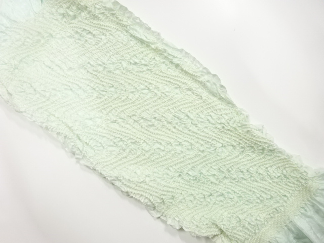 正絹　絞り　帯揚げ